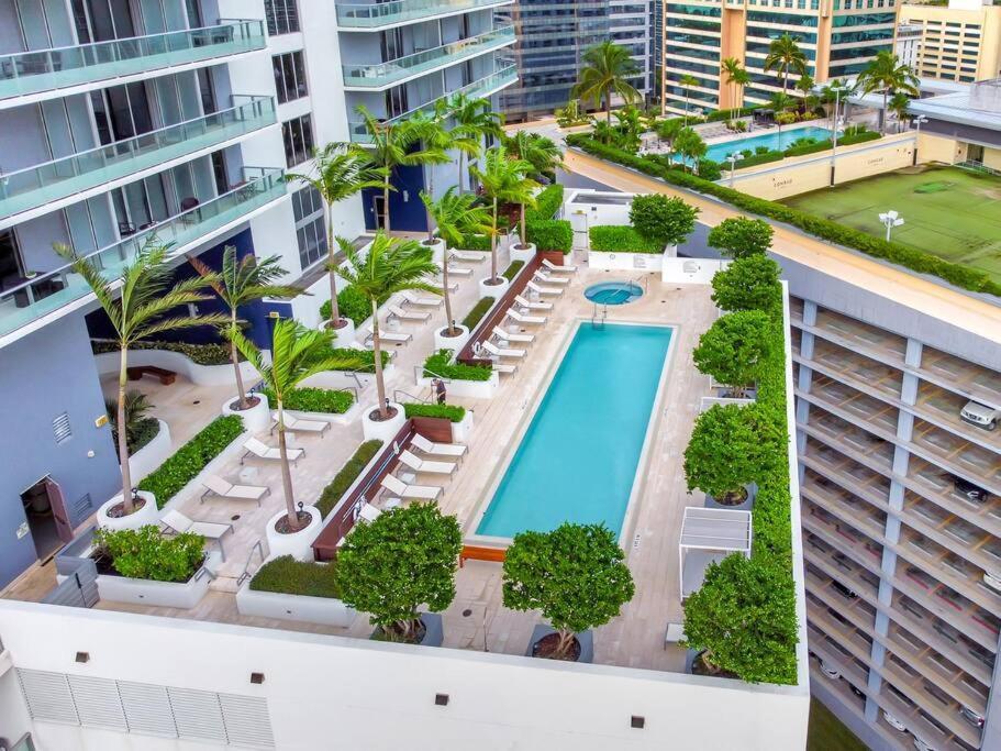 Lovely Upscale Condo Gorgeous View 2Bd 2Bath In Brickell Miami Extérieur photo